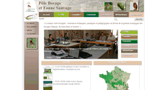 Desktop Screenshot of polebocage.fr